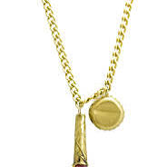 Photograph of product: Heavy Metals | Beer & Blunt | Necklace | Brass