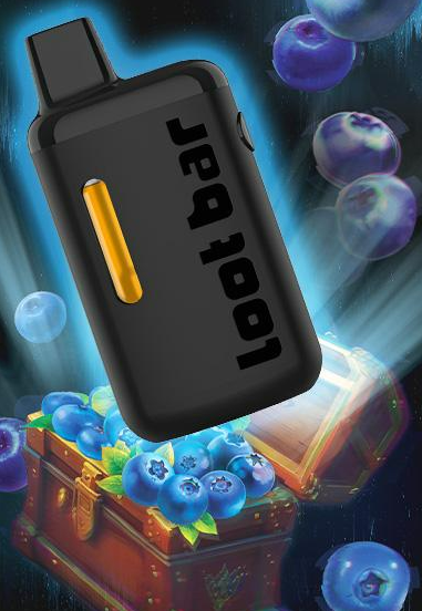 Photograph of product: Loot Bar 2g Flavored Disposable Cart: Blueberry Dream - 