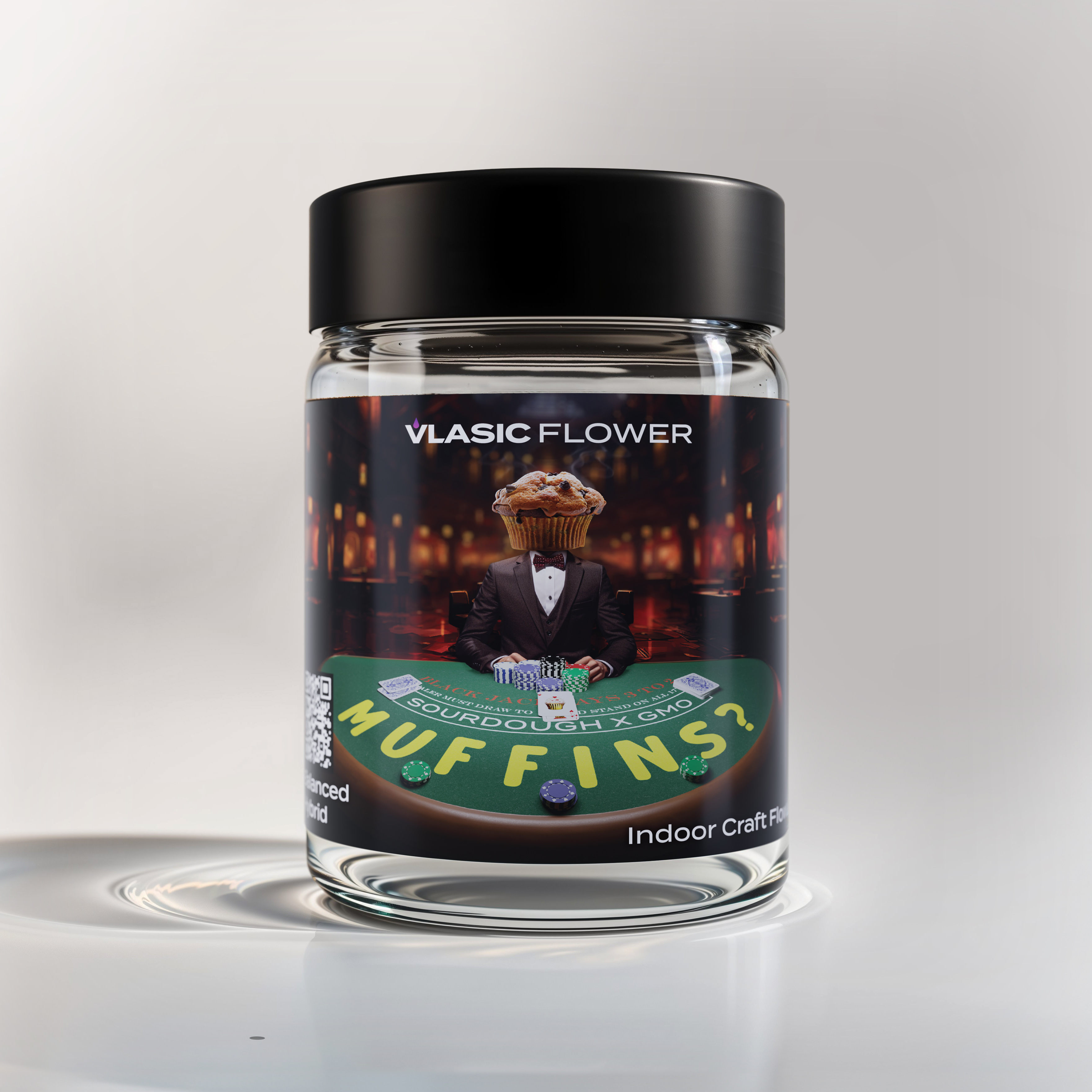 Photograph of Product: Vlasic Flower Muffins 3.5g