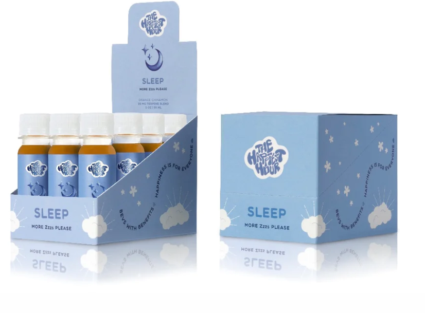Photograph of product: NC Happiest Hour Terp Shot - Sleep 2oz