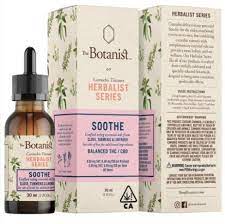 Photograph of product: The Botanist Tincture Soothe 1:1:1 TH-oui:CBD:CBC 100mg