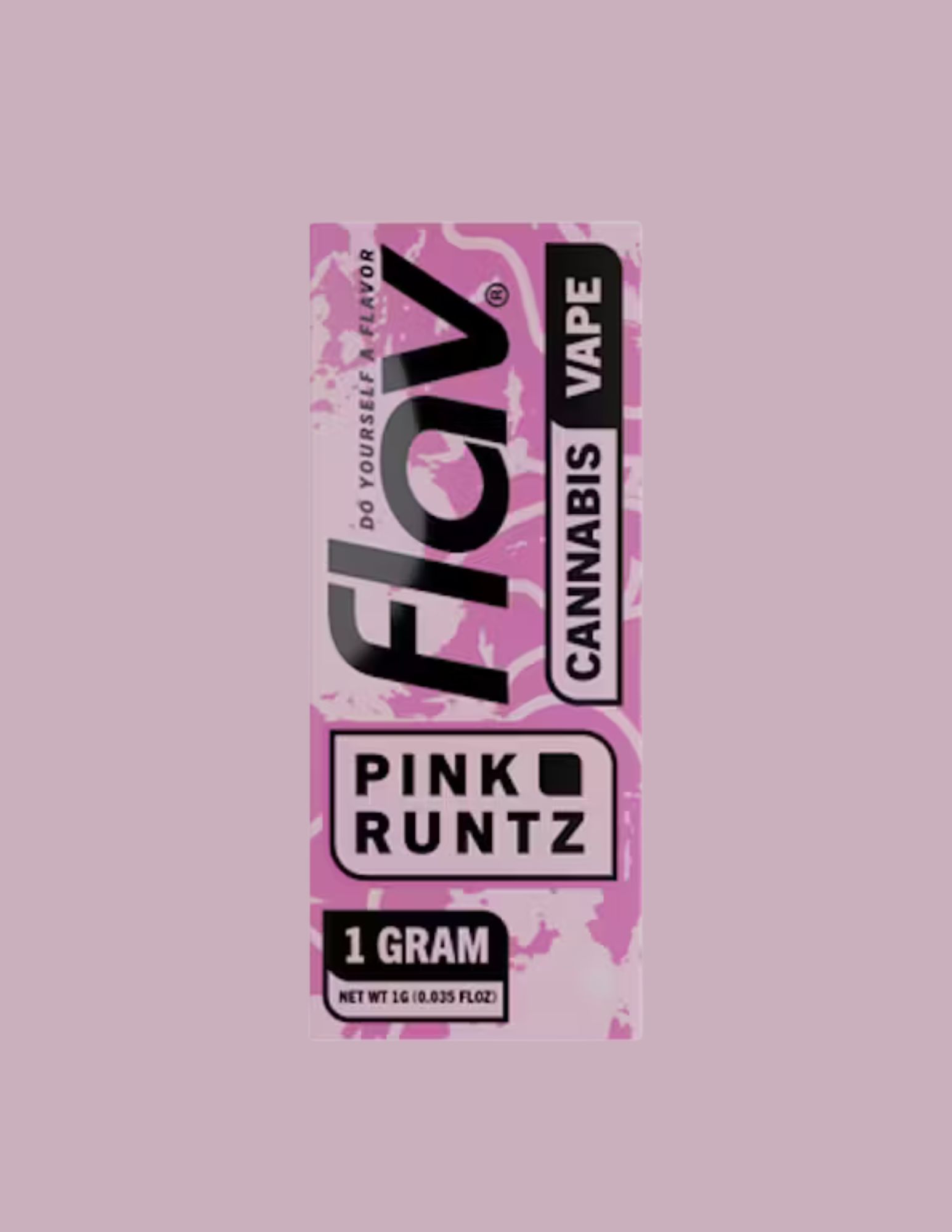 Photograph of product: Flav | AIO Disposable Distillate | Pink Runtz