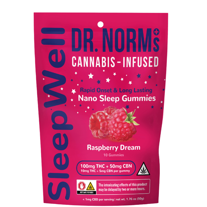 Photograph of product: Gummies 10pk - Raspberry Dream