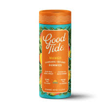 Photograph of product: Good Tide / Live Rosin Gummies / 100mg / Mango