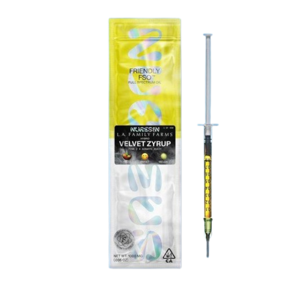 Photograph of product: Friendly | Velvet Zyrup FSO Syringe | 1g