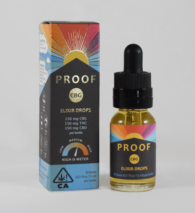 Photograph of product: CBG Elixer Drops 1:1:1 15ml $49