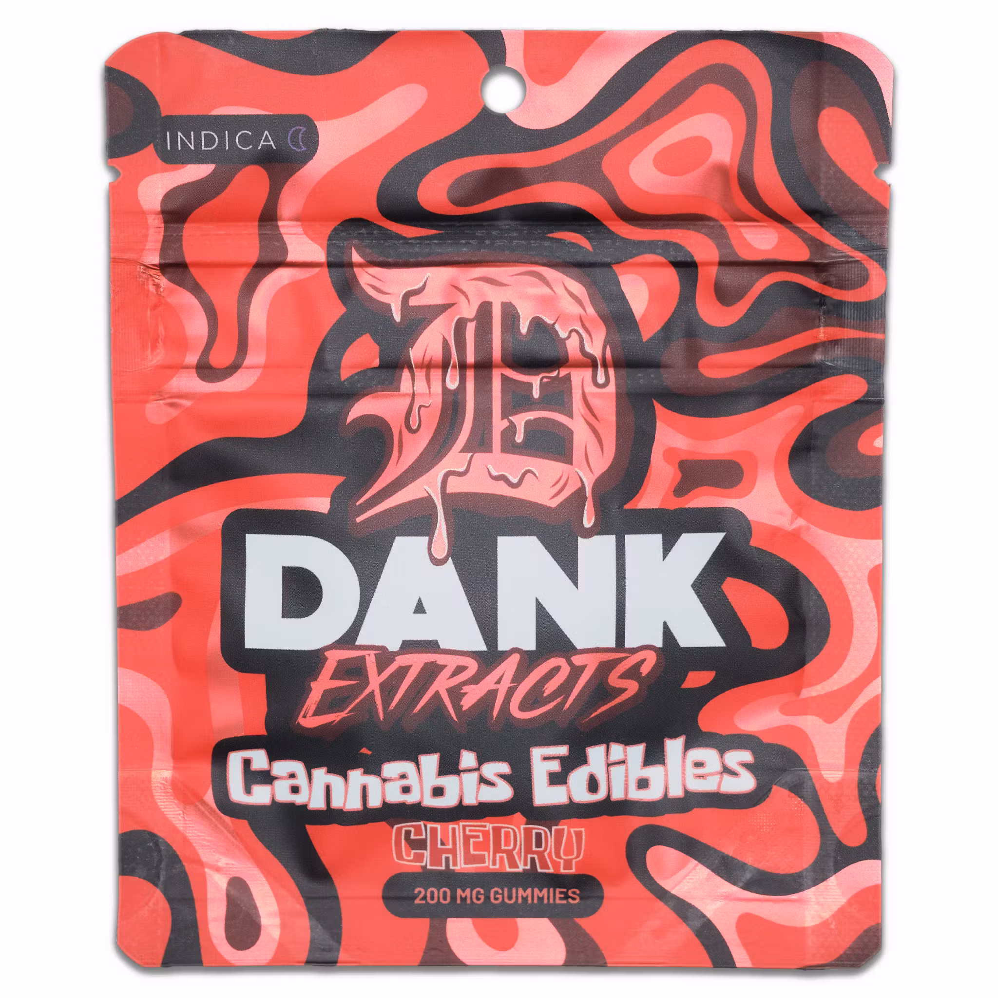 Photograph of product: Dank Extracts-Cherry 200mg Gummies