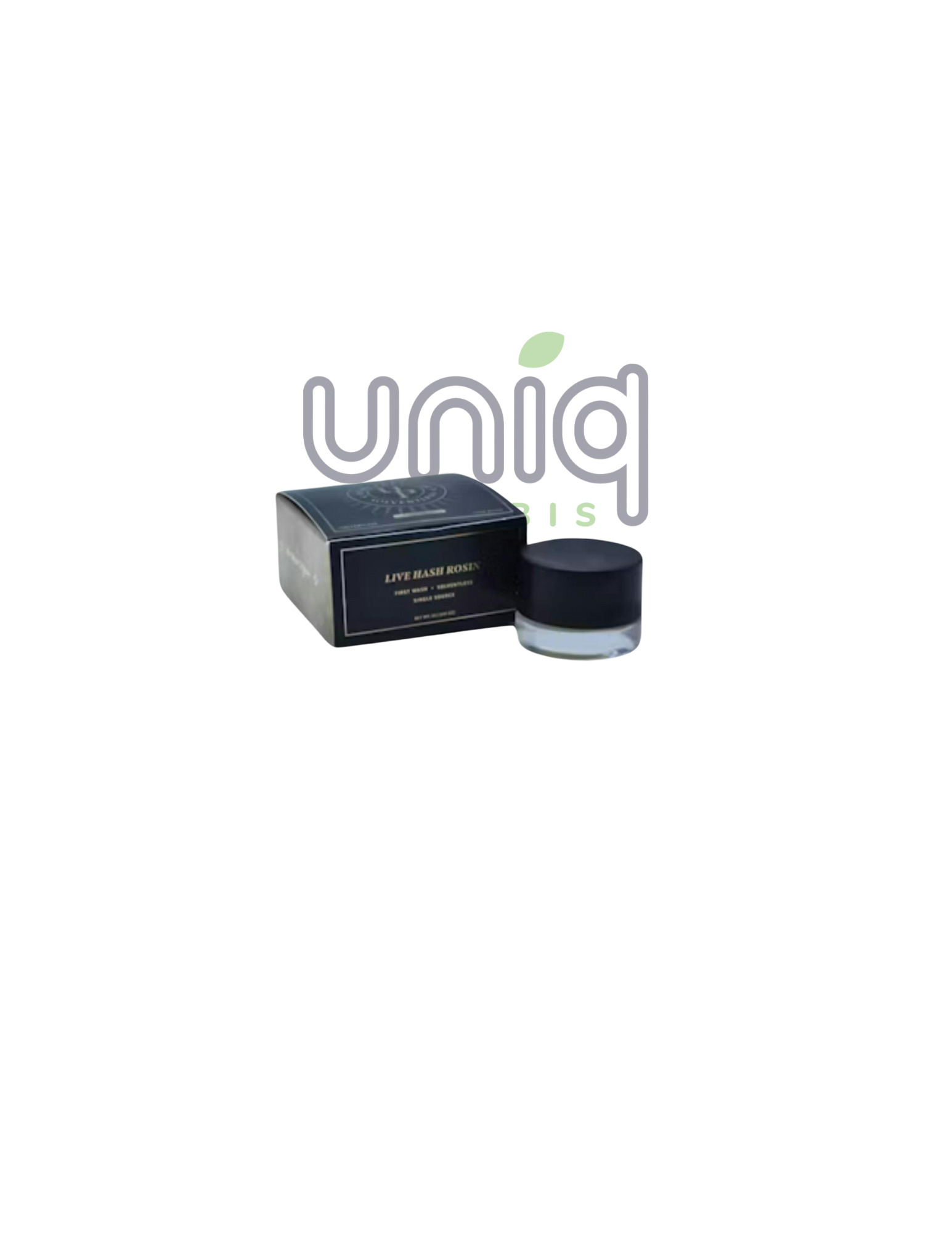 Photograph of product: Concentrate | Rosin | Sub Zero | 1g | Uniq Pressure