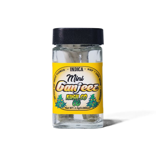 Photograph of product: Kush Co OG Diamond au chocolat Hole 5Pk Prerolls - Infused Preroll Pk