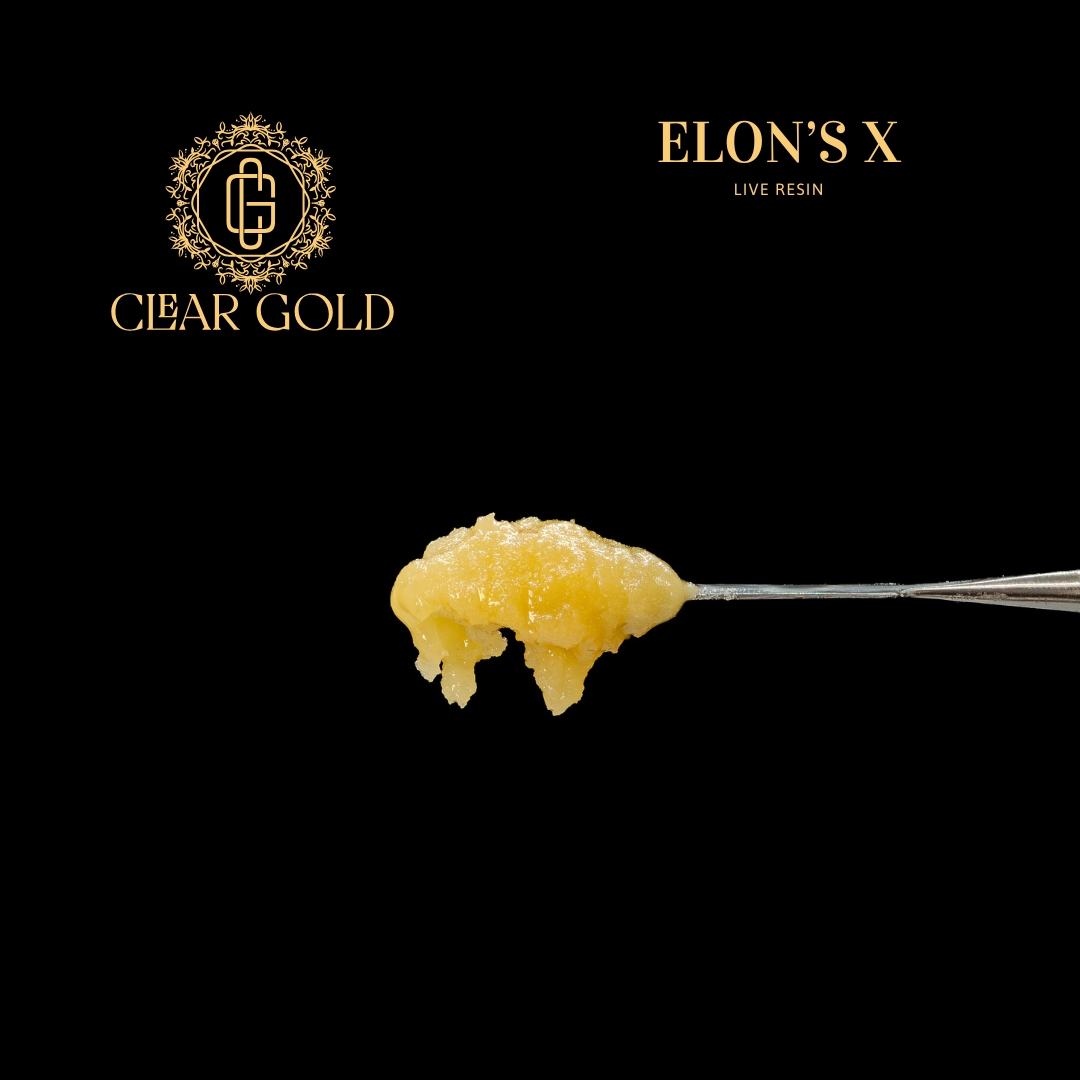 Photograph of product: Elon's X | Live Resin | 1g | by Clear Gold Concentrates