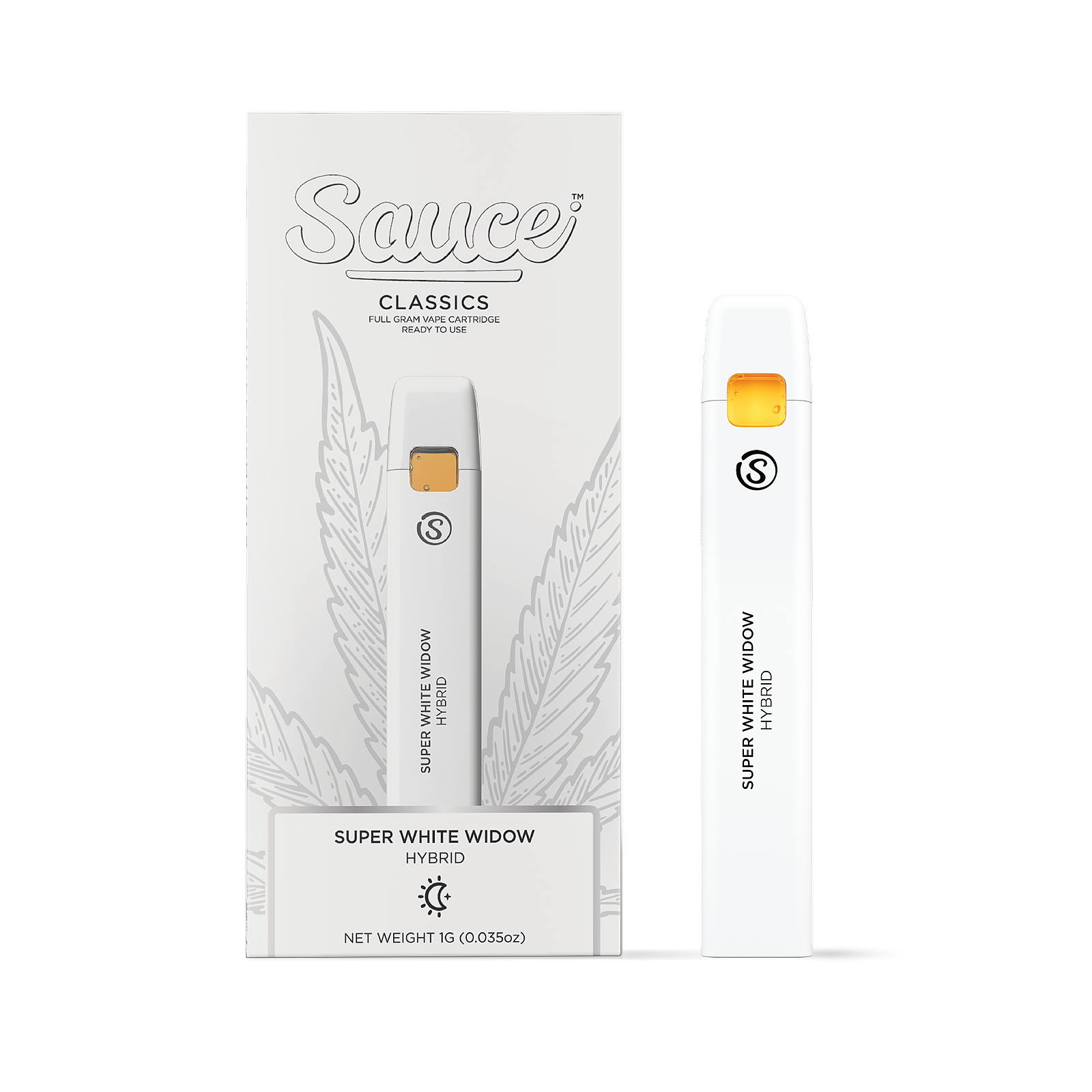 Photograph of product: Sauce - 1g - Disposable - Super White Widow [H]