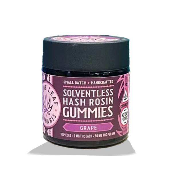 Photograph of product: Grape Rosin Gummies | 50mg TH-oui | Stone Leaf