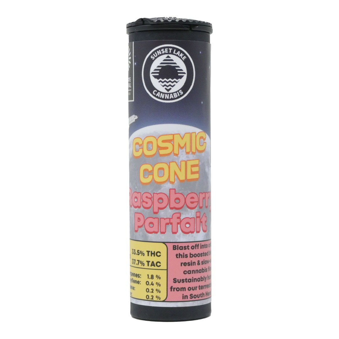 Photograph of product: Sunset Lake | Cosmic Cone - Raspberry Parfait