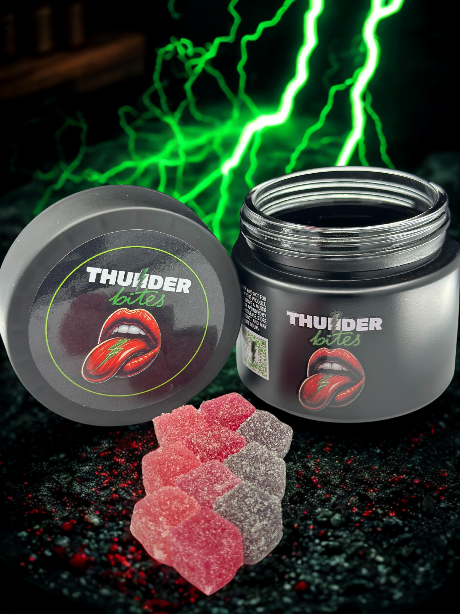 Photograph of product: Assorted Flavors | Orange Sunshine Rosin Gummies | 100mg
