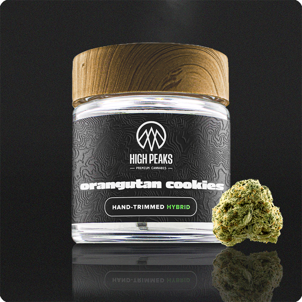 Photograph of product: High Peaks- Orangutan Cookies - 3.5g