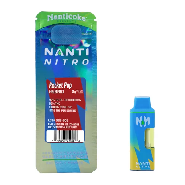 Photograph of product: Nanti Nitro - Rocket Pop Vape
