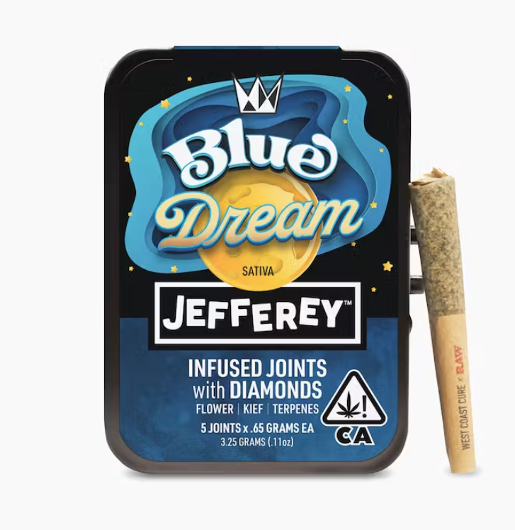 Photograph of product: BLUE DREAM INFUSED JEFFEREY 5PK