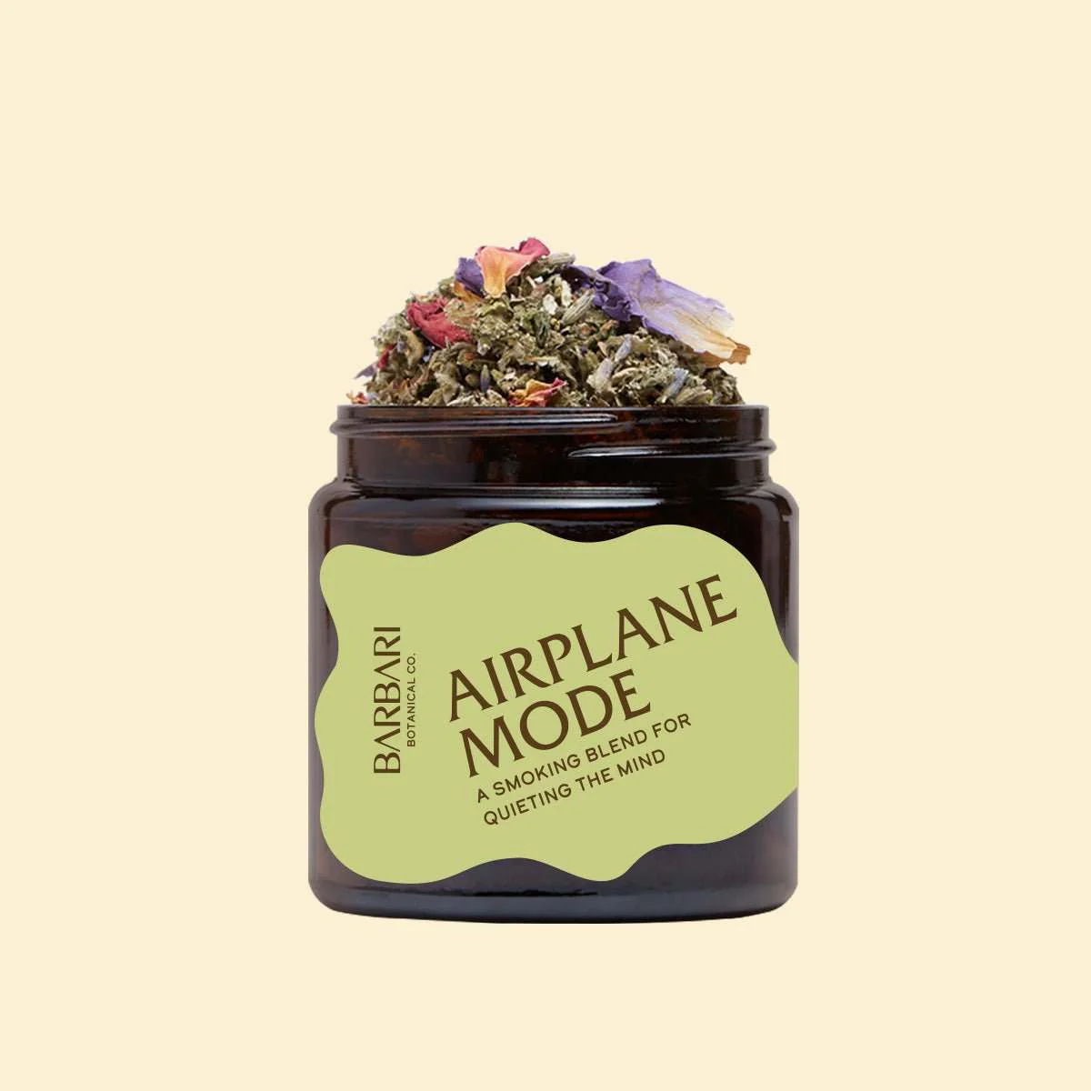 Photograph of product: Barbari - Airplane Mode Herbal Blend | Tobacco Alternative