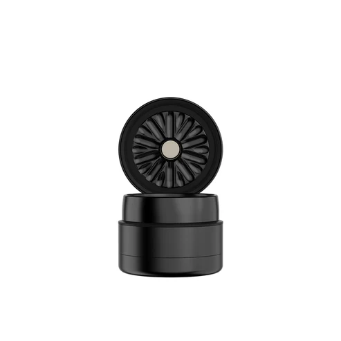 Photograph of product: Flower Mill - Next Gen Premium 2.0" Grinder | Aluminum Series | Black