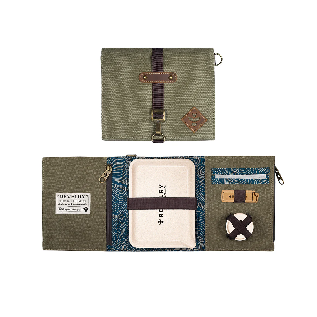 Photograph of product: Rolling Kit Tri-Fold - Sage Canvas - Revelry