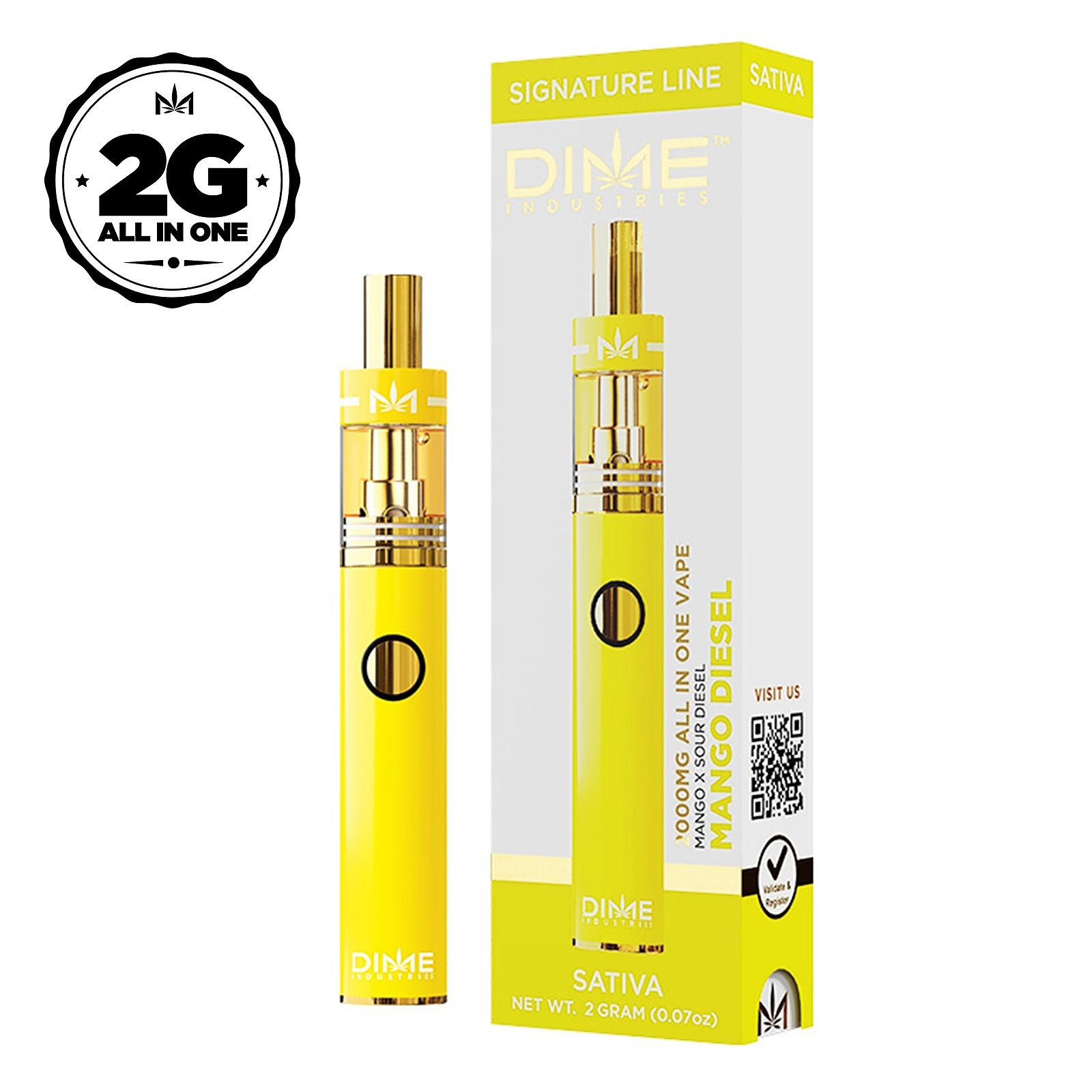 Photograph of product: Mango Diesel (Disposable) | 2g