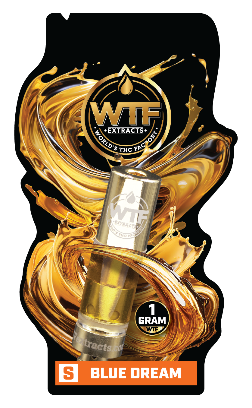 Photograph of product: WTF - Cartridge Distillate - Blue Dream (S)