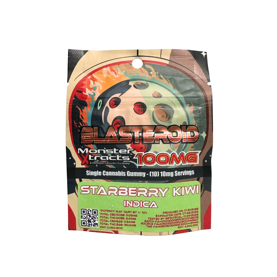 Photograph of product: Blasteroid | Cosmic Key Lime | Single 100mg