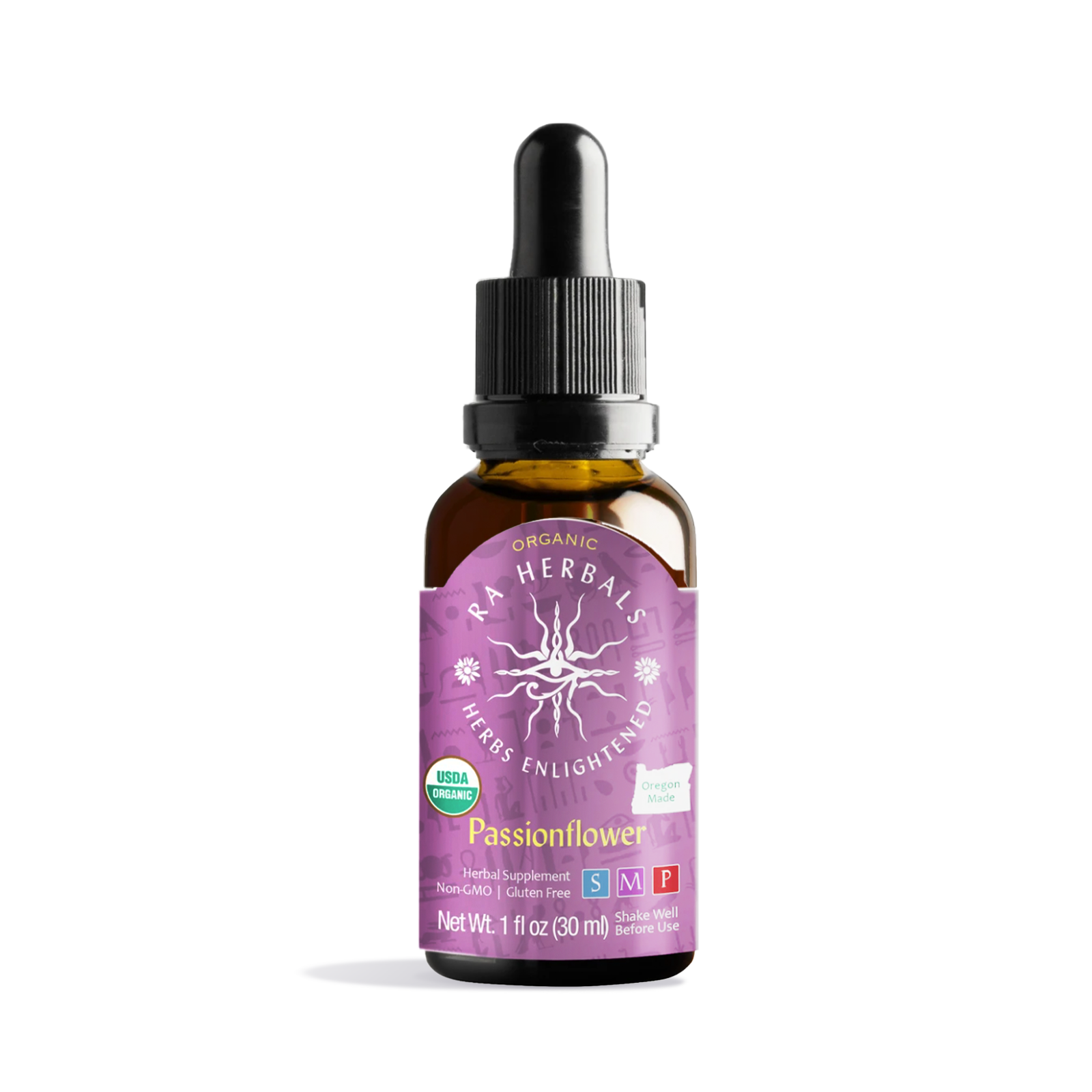 Photograph of product: Ra Herbals Certified Organic Passionflower Tincture
