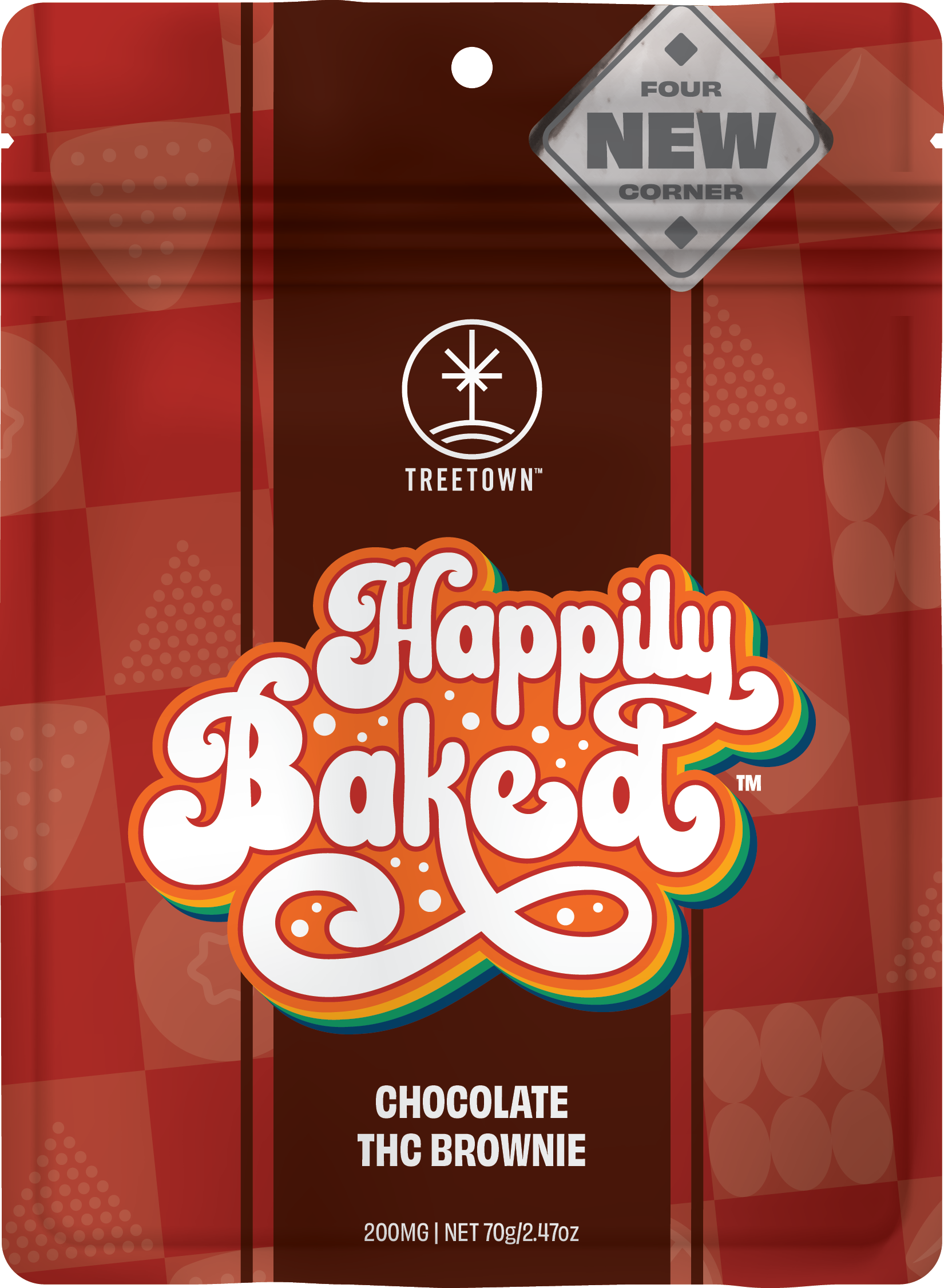 Photograph of product: Brownie 200mg l Chocolate l TreeTown