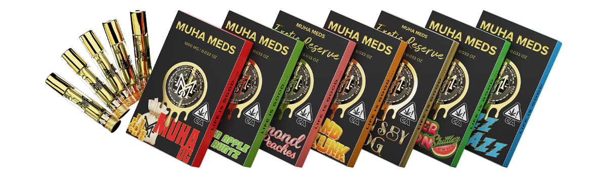 Photograph of product: AU Muha: Cali Gas 1g Cart