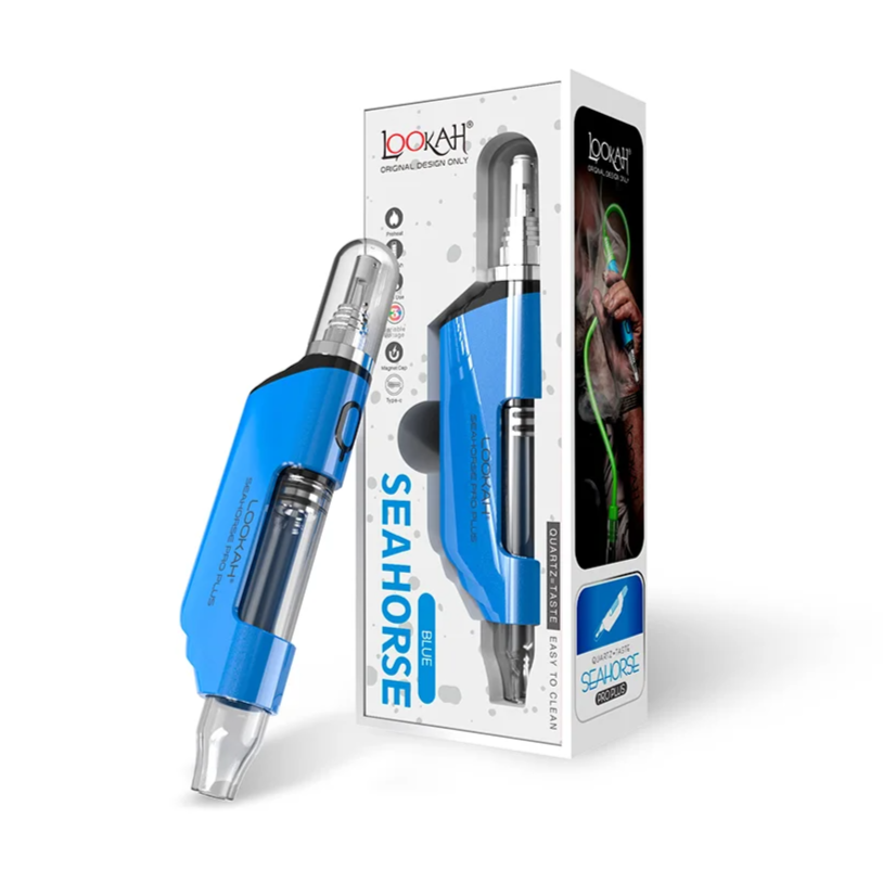 Photograph of product: Lookah Seahorse Pro Plus Nectar Collector | Blue