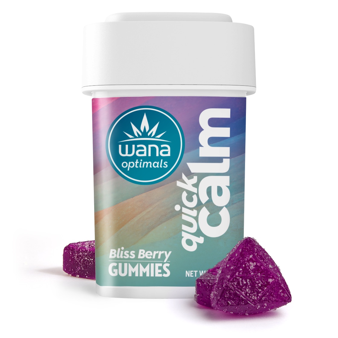 Photograph of product: Calm Bliss Berry (H) - 10mg Quick Gummies - Wana