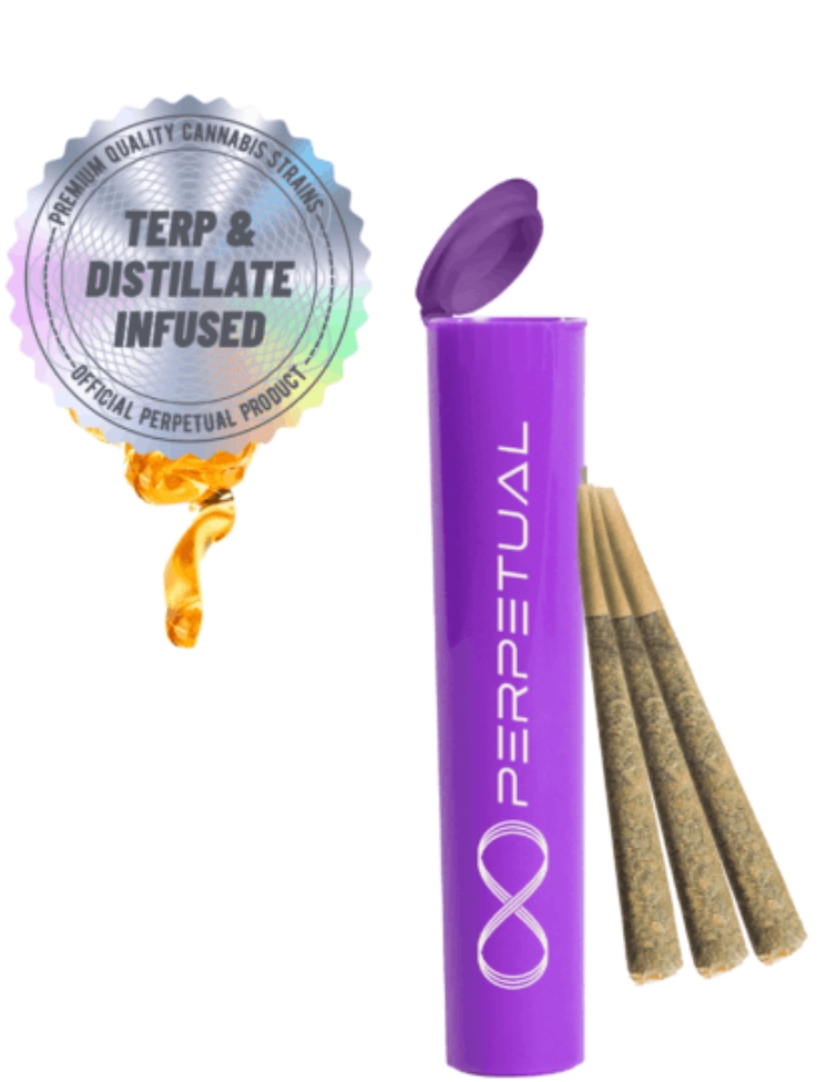 Photograph of product: Durban Poison Infused Pre-Roll 0.5g 3pk
