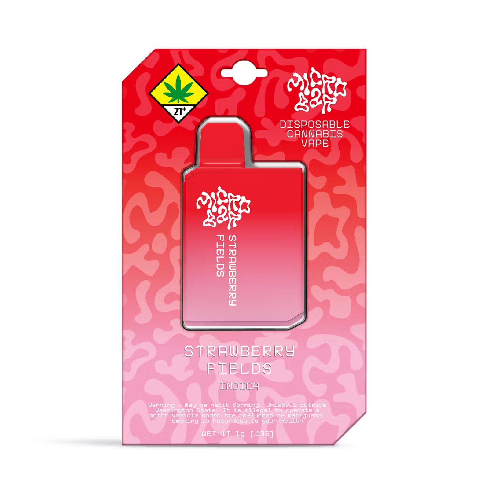 Photograph of product: Micro Bar: Strawberry Fields (I) - Disposable