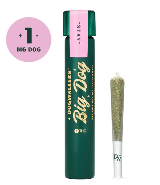 Photograph of product: Pre-Roll | Dogwalkers | Gas Guzzler (Stay) [.75g]