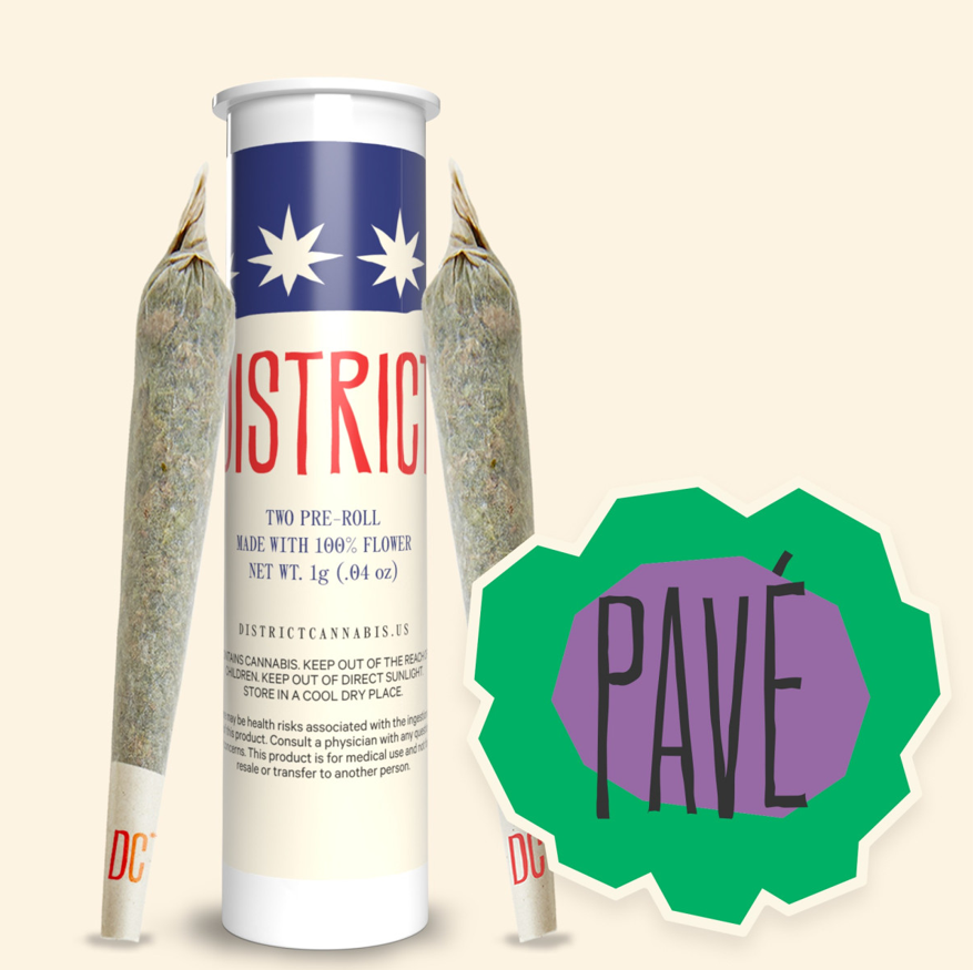 Photograph of product: Pave | PreRoll 2pck | .5g