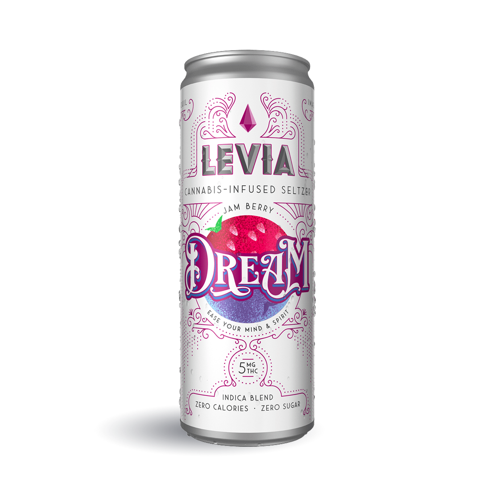 Photograph of product: Jam Berry Dream | Seltzer 12oz | 5mg
