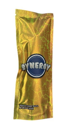 Photograph of product: Synergy- 1g Preroll- Sour Headband