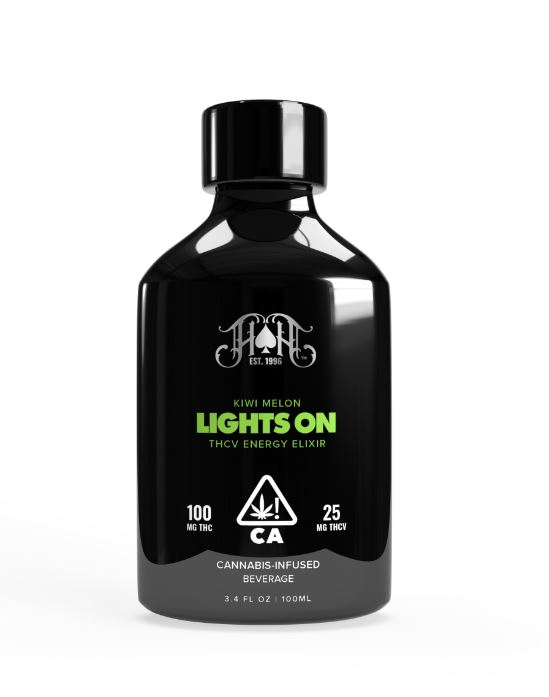 Photograph of product: ELIXIR - LIGHTS ON - KIWI MELON 100MG - HEAVY HITTERS