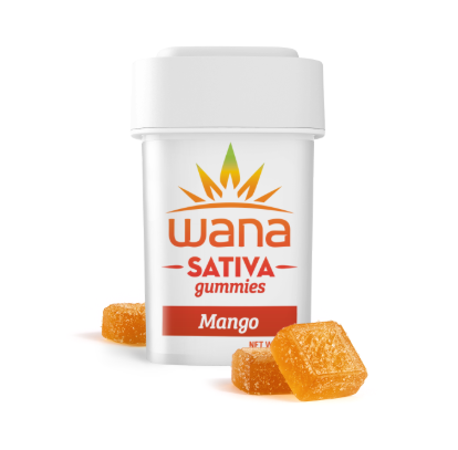 Photograph of product: Mango Gummies 100mg | Wana