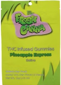 Photograph of product: Fresh Canna - Pineapple Express Live Resin Gummies - 200mg 5ct