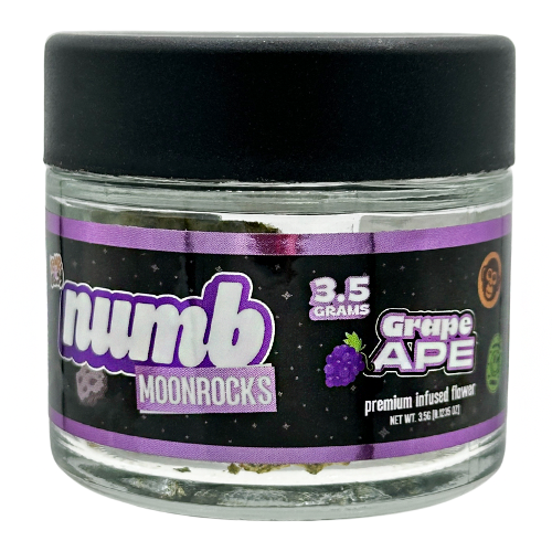 Photograph of product: Numb Grape Ape Moon Rocks Pre-Packed 3.5g