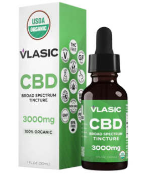 Photograph of product: Vlassic Labs | CBD Isolate | Tincture | 3000mg