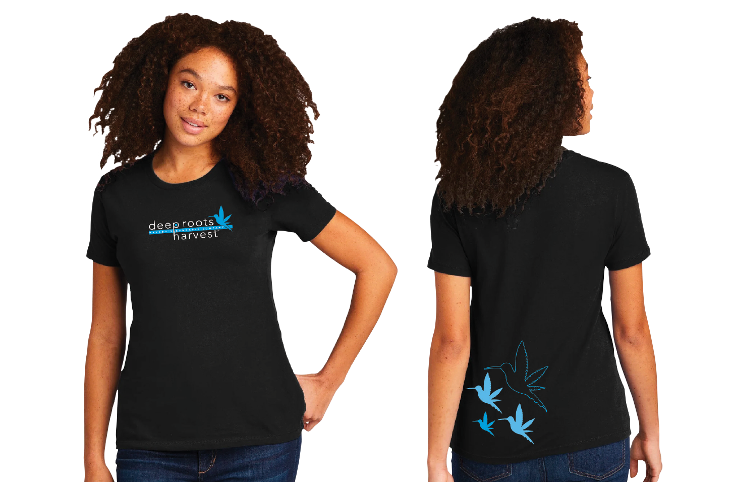 Photograph of product: OG Short Tee Black Ladies - XX-Large