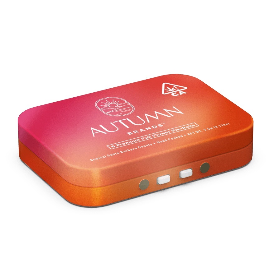 Photograph of product: Autumn Brands Grower's Collection .6g Preroll 6pk Hybrid ( 3.6g )