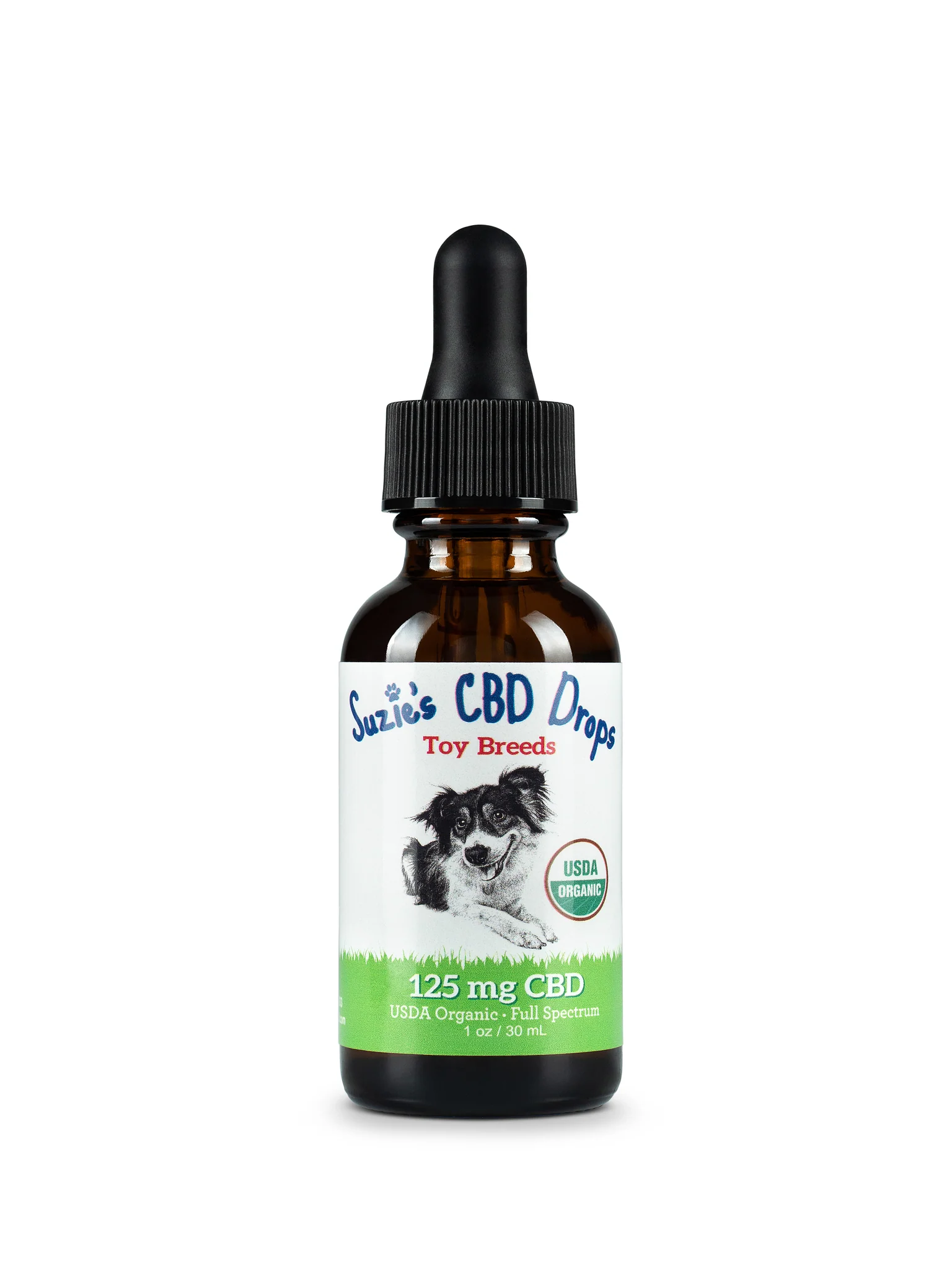 Photograph of product: Suzie's CBD Oil for Toy Breed | 125mg