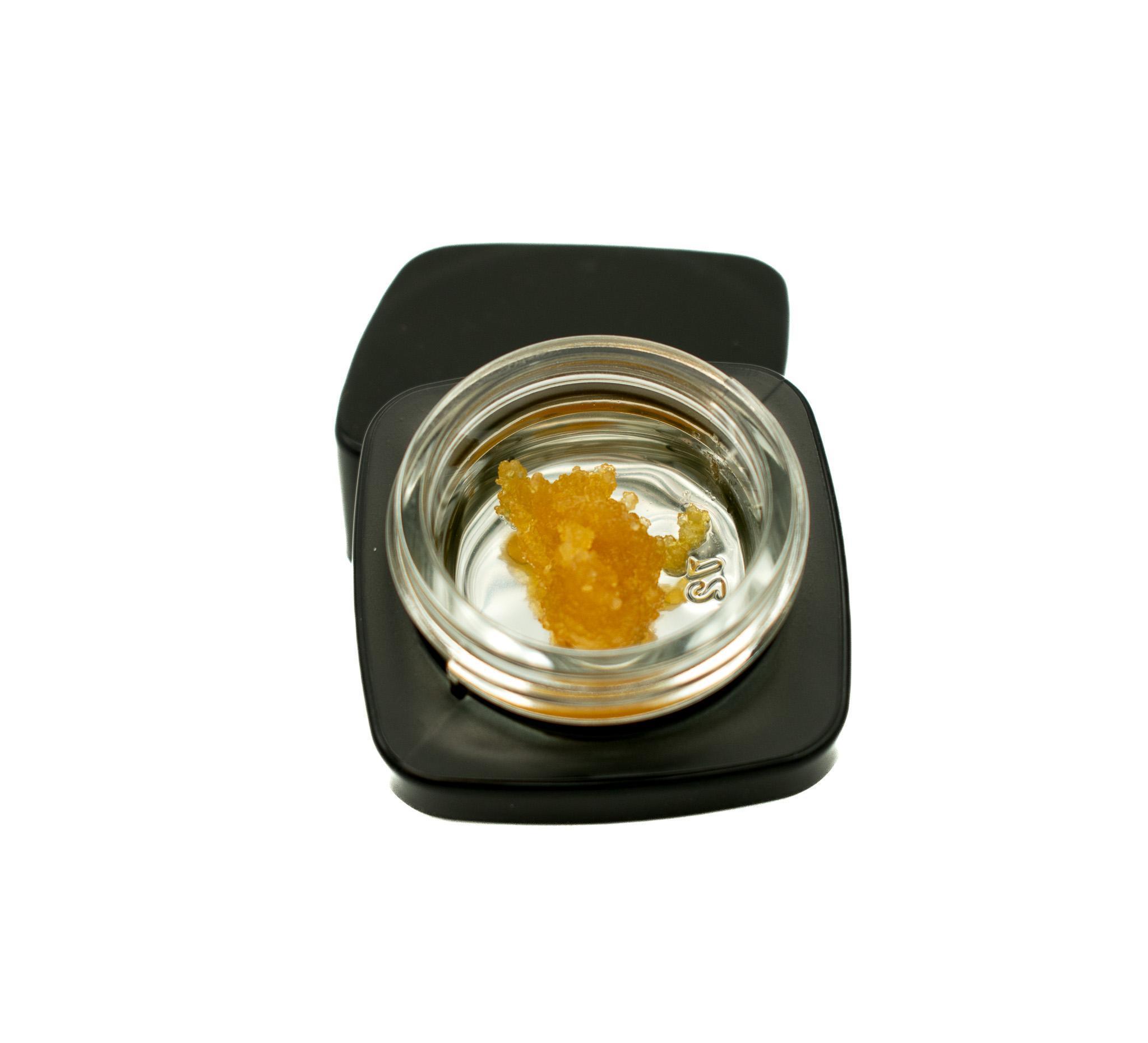 Photograph of product: KC OG - Smokey River Oui'd - 1g Live Sugar