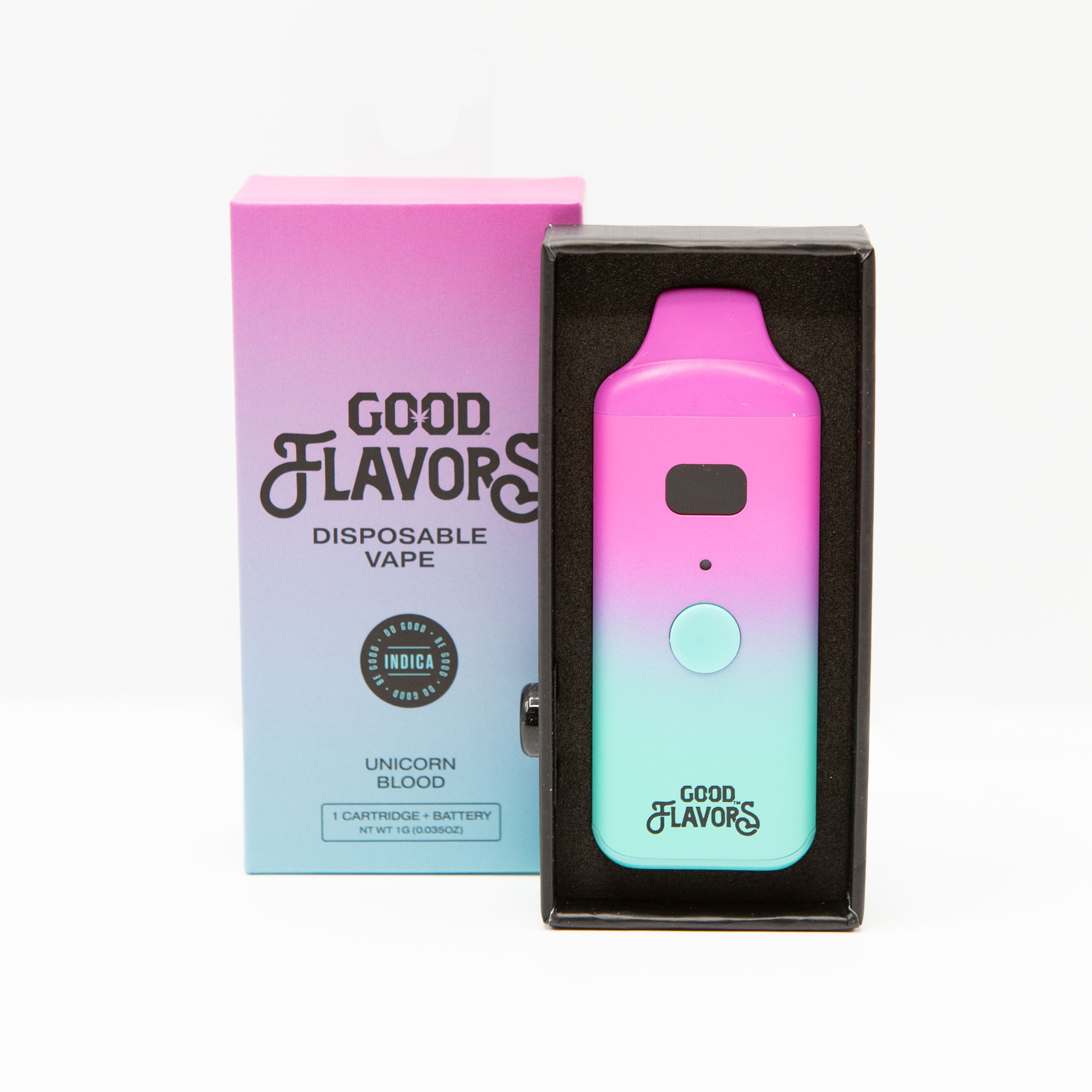 Photograph of product: Unicorn Blood Disposable Vape Cartridge (Hybrid) - 1.0g