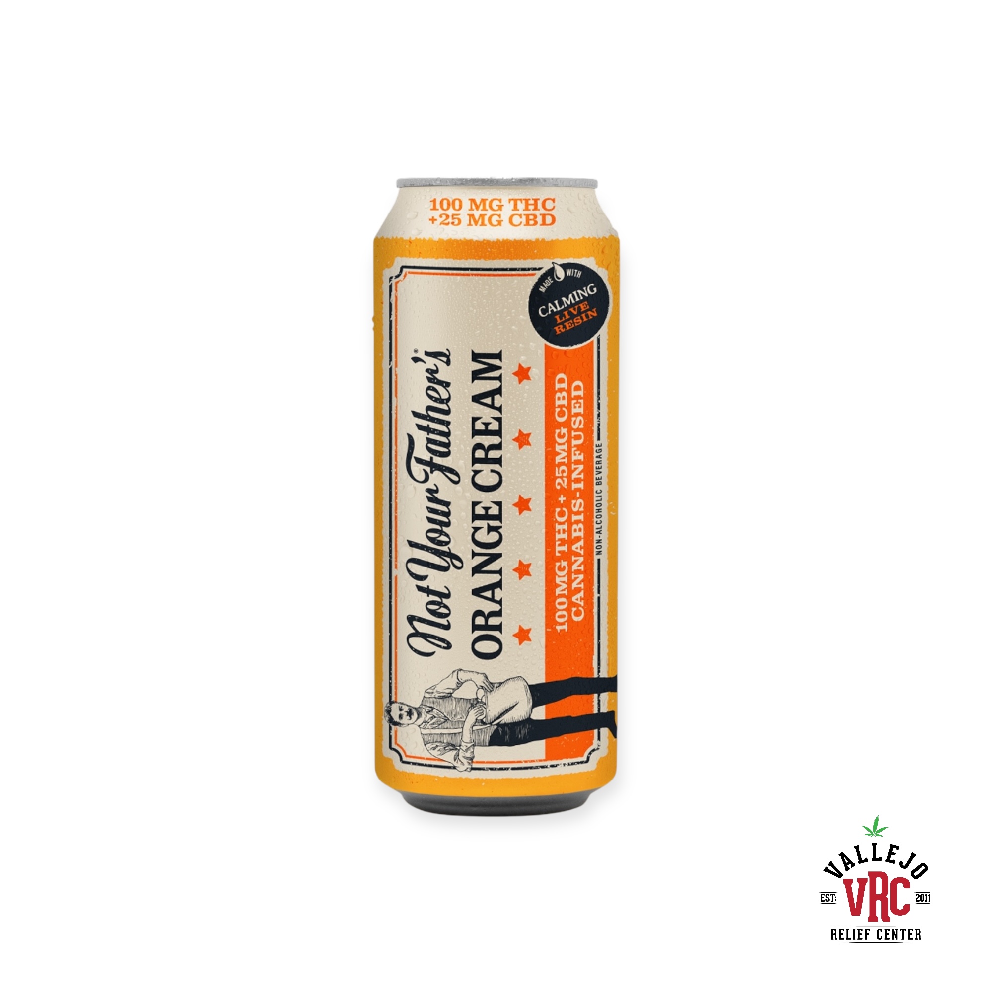 Photograph of product: ORANGE CREAM SODA 100MG + CBD