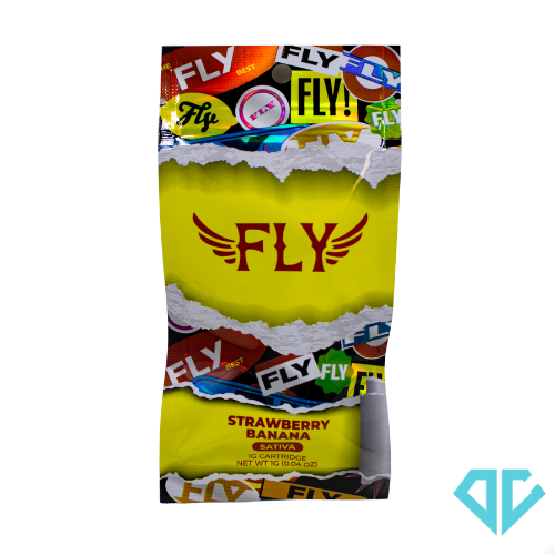 Photograph of product: Fly Strawberry Banana Cart 1g